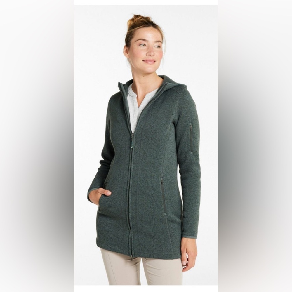 L.L. Bean Women's Fleece Jacket - Dark Gray